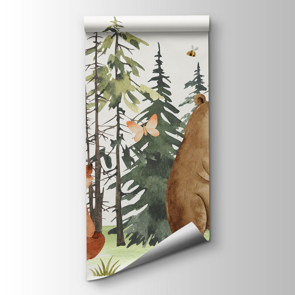 Orso tra i pini — vista del prodotto