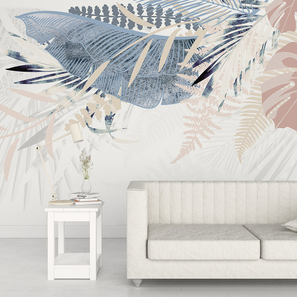 Fronde pastello in alto — ambiente 4