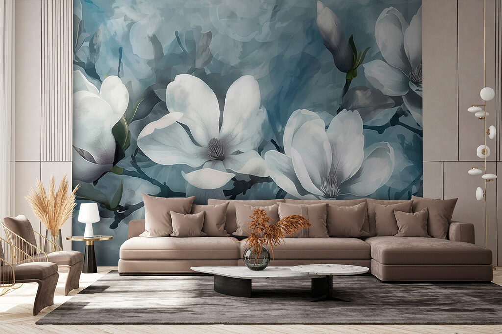 Magnolia sui rami scuri — ambiente 3