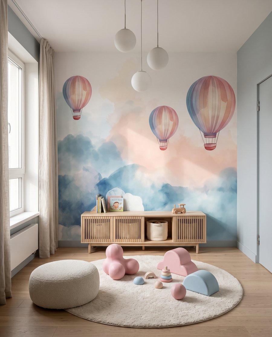 Palloncini sopra le nuvole — ambiente 3