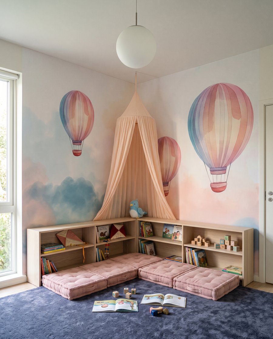 Palloncini sopra le nuvole — ambiente 4