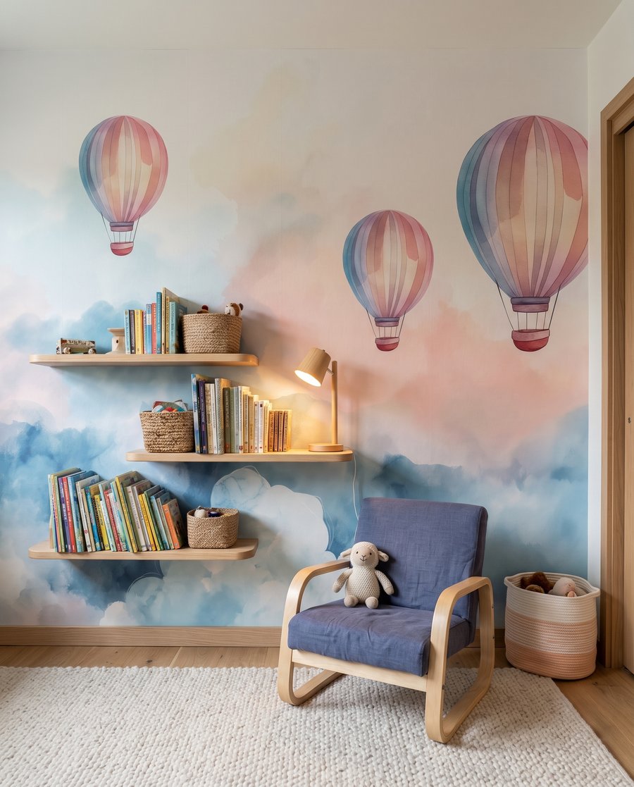 Palloncini sopra le nuvole — ambiente 6