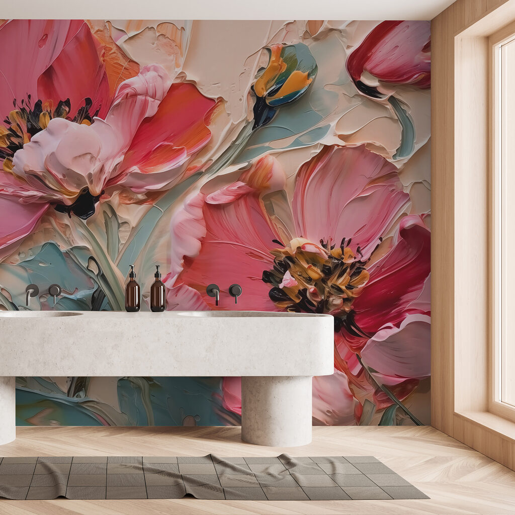 Fiori rosa corallo — ambiente 2