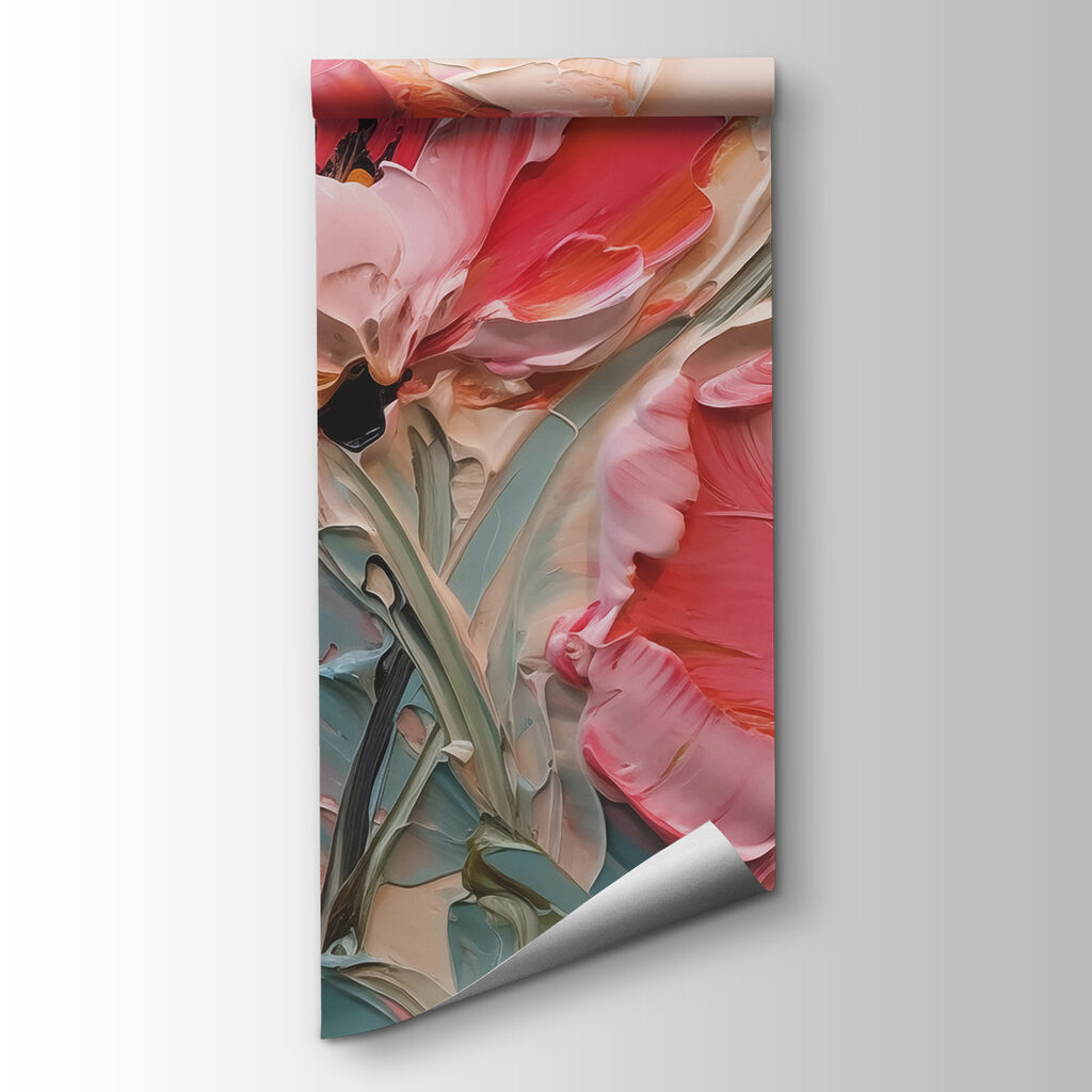 Fiori rosa corallo — vista del prodotto