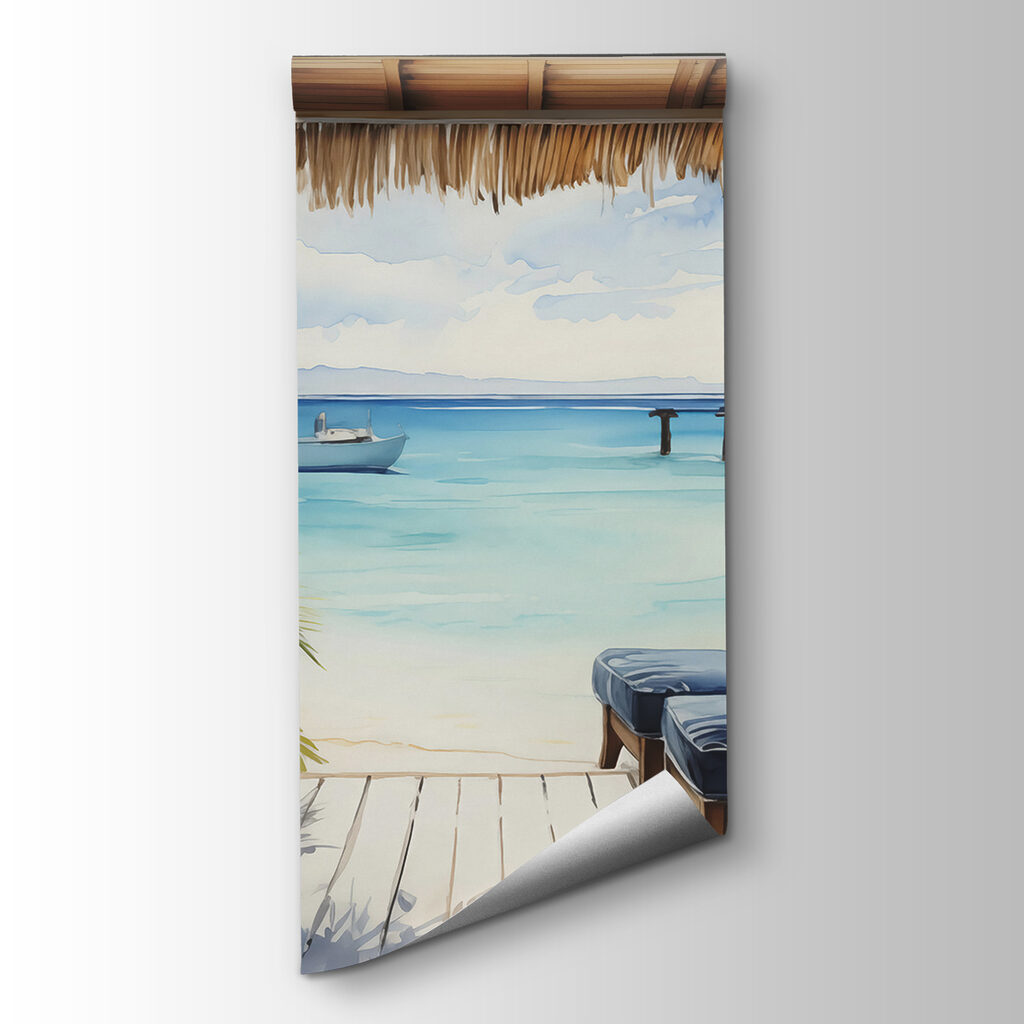 Veranda sull’acqua turchese — vista del prodotto