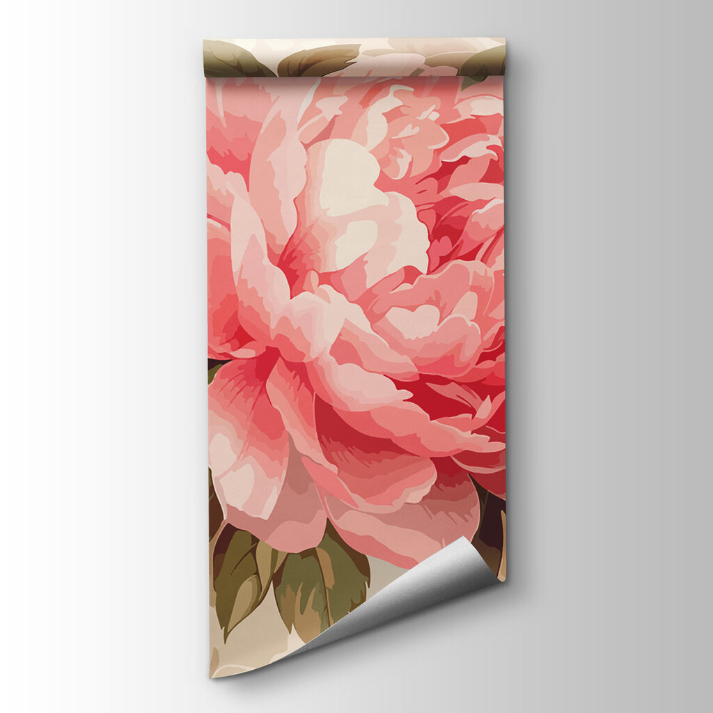 Peonie in toni caldi — vista del prodotto