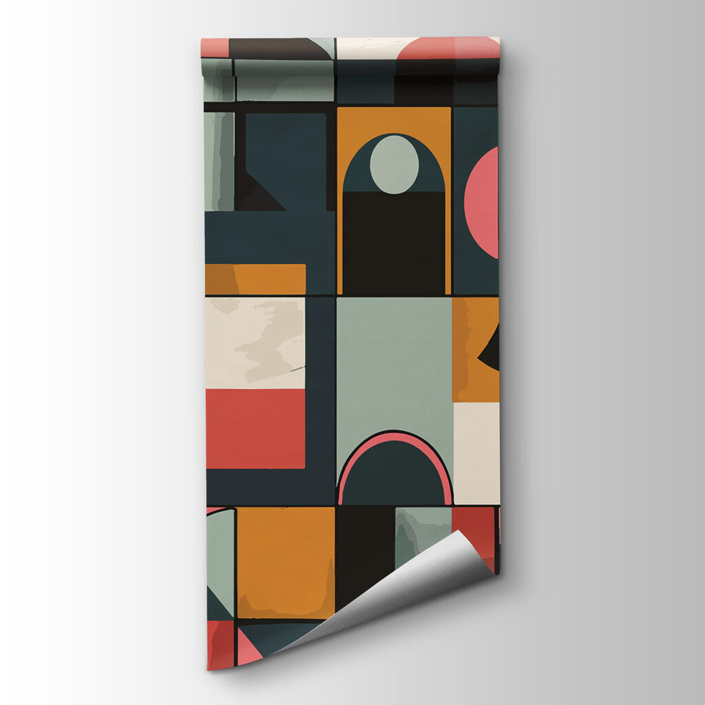 Forme colorate e geometrie — vista del prodotto