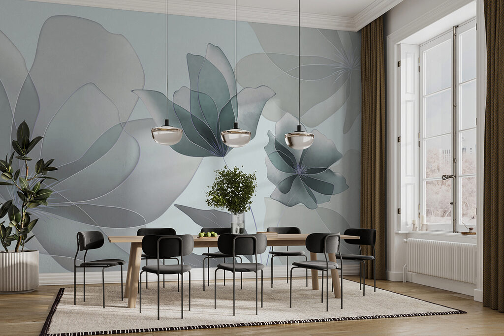 Petali lilla trasparenti — ambiente 1