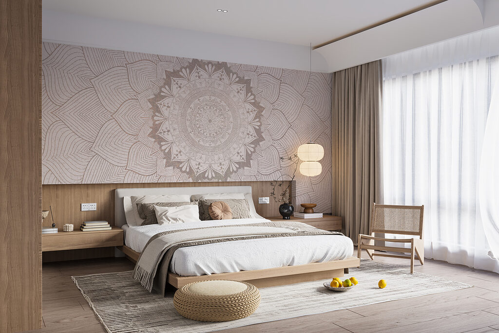 Mandala a linee fini — ambiente 1