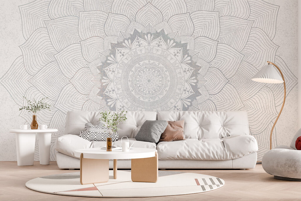 Mandala a linee fini — ambiente 2
