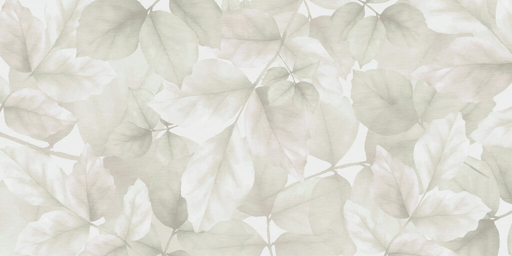 Foglie trasparenti — design completo