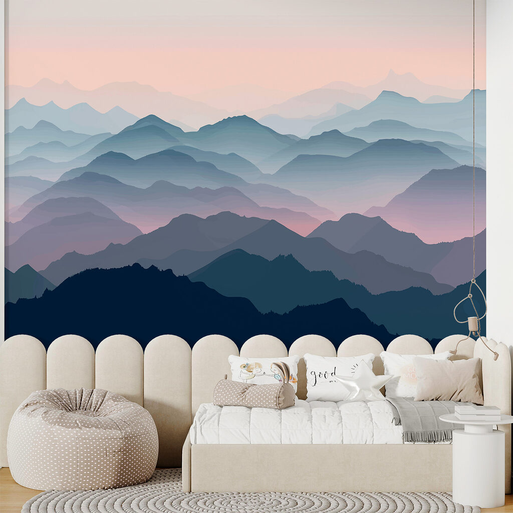 Strati di montagne lontane — ambiente 1