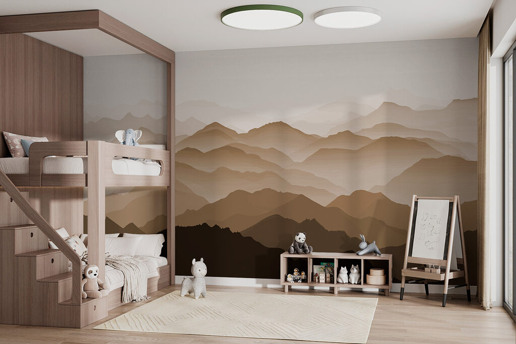 Strati di montagne lontane — ambiente 2