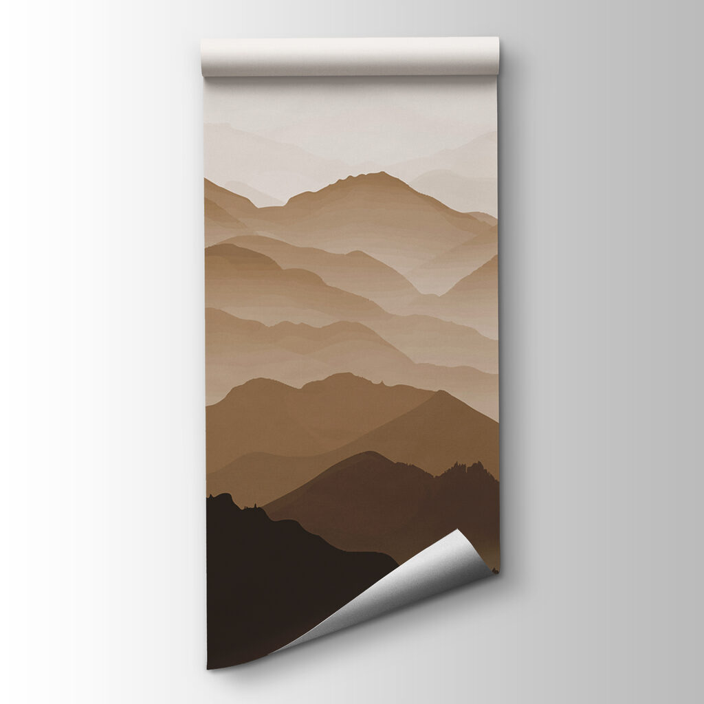 Strati di montagne lontane — vista del prodotto
