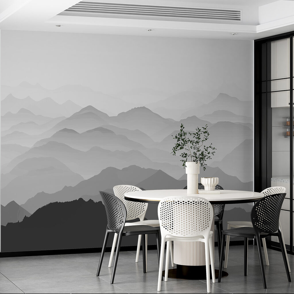 Strati di montagne lontane — ambiente 3