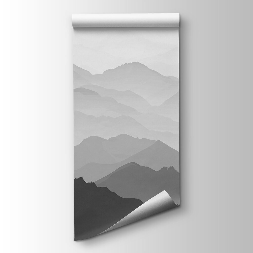 Strati di montagne lontane — vista del prodotto