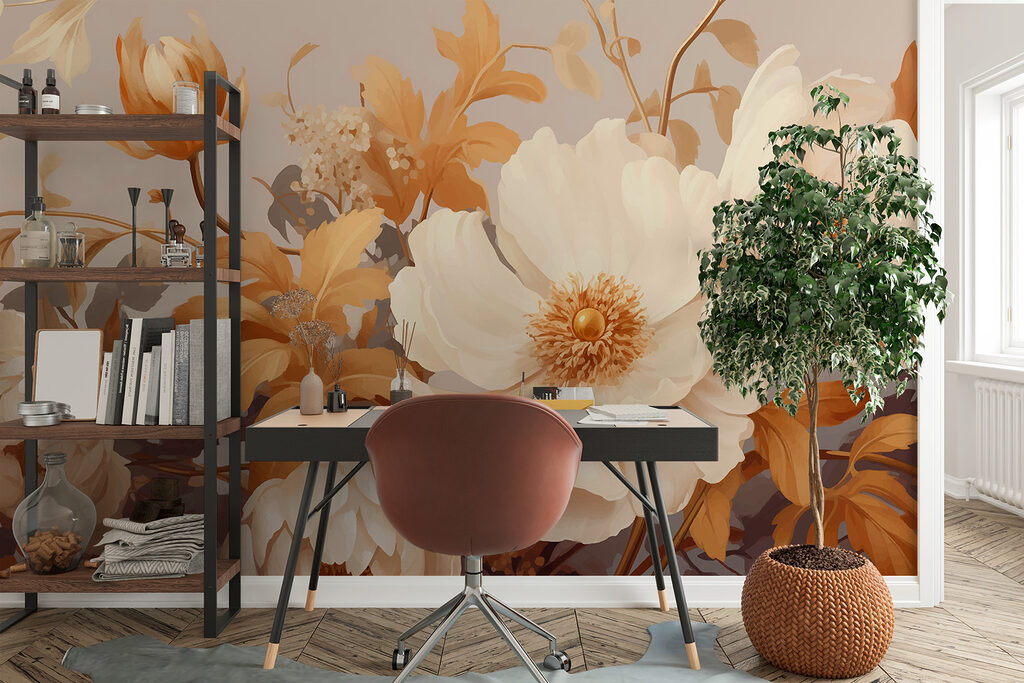 Grandi fiori con boccioli — ambiente 2