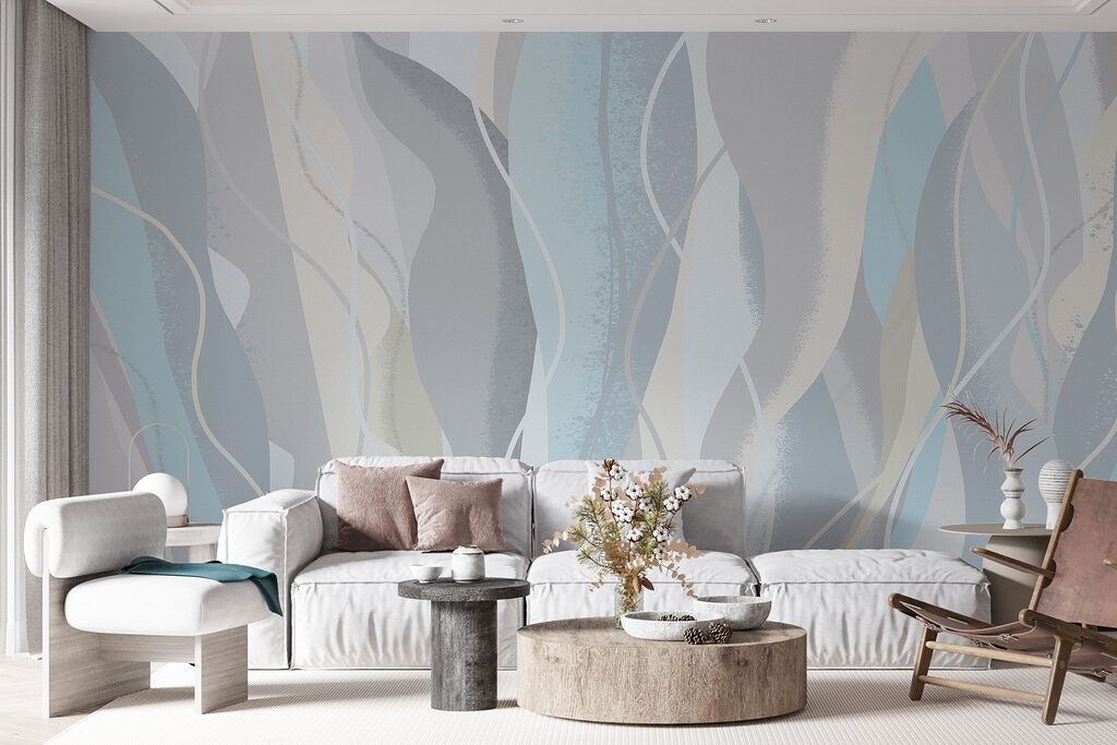 Foglie chiare ondulate — ambiente 5