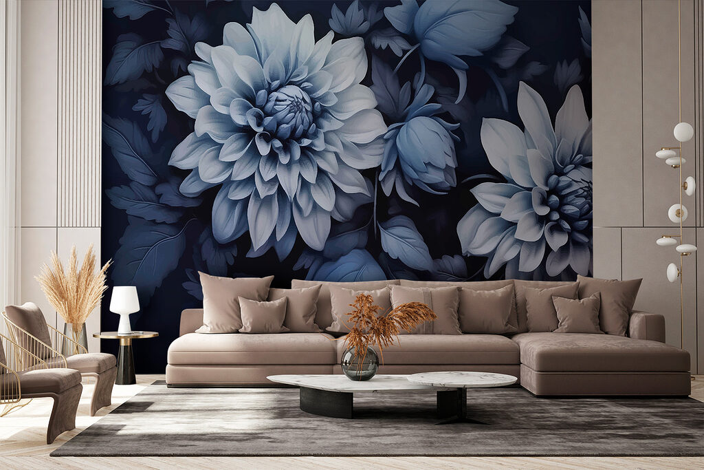 Dalie blu notturne — ambiente 1