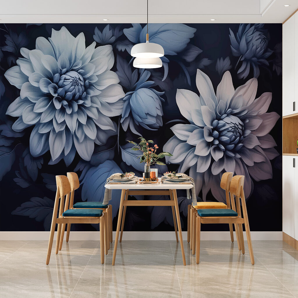 Dalie blu notturne — ambiente 2