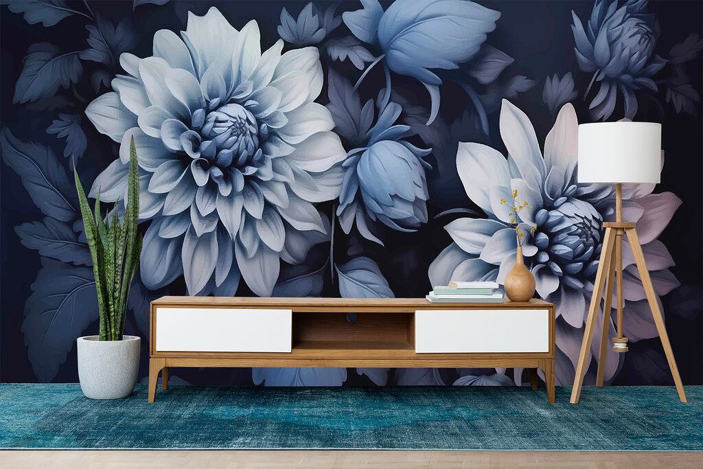 Dalie blu notturne — ambiente 3