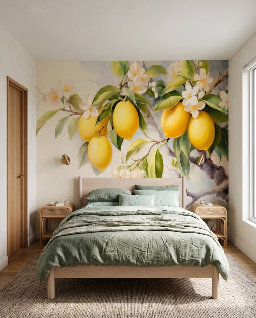 Limoni con fiori bianchi — ambiente 2
