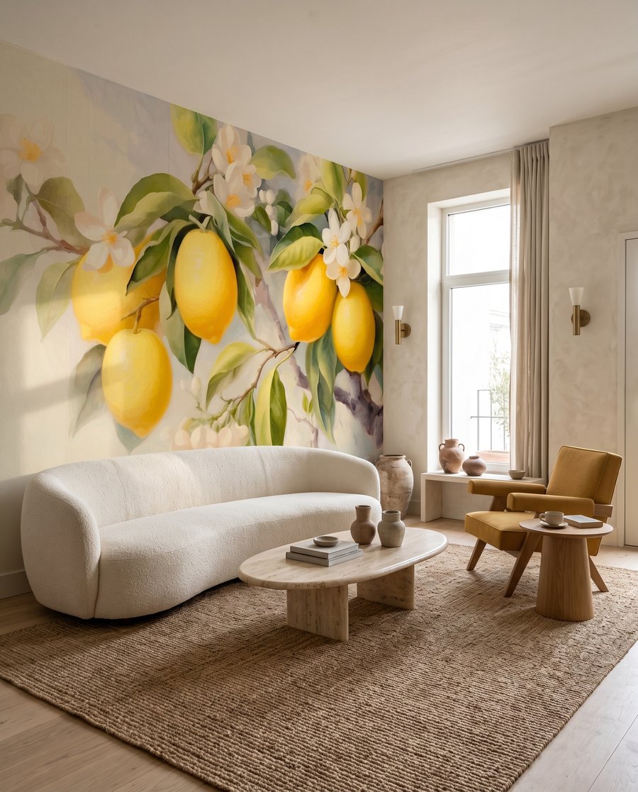 Limoni con fiori bianchi — ambiente 3