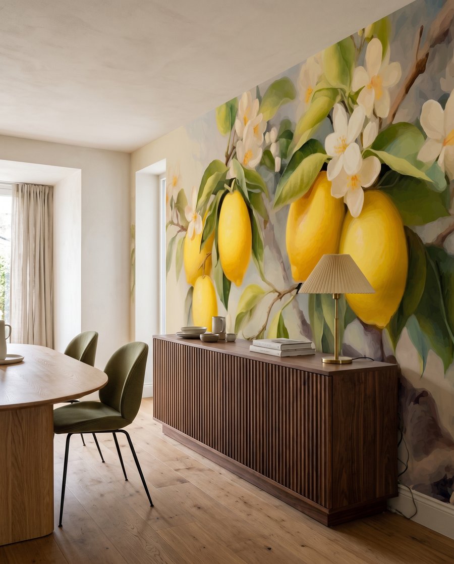 Limoni con fiori bianchi — ambiente 4