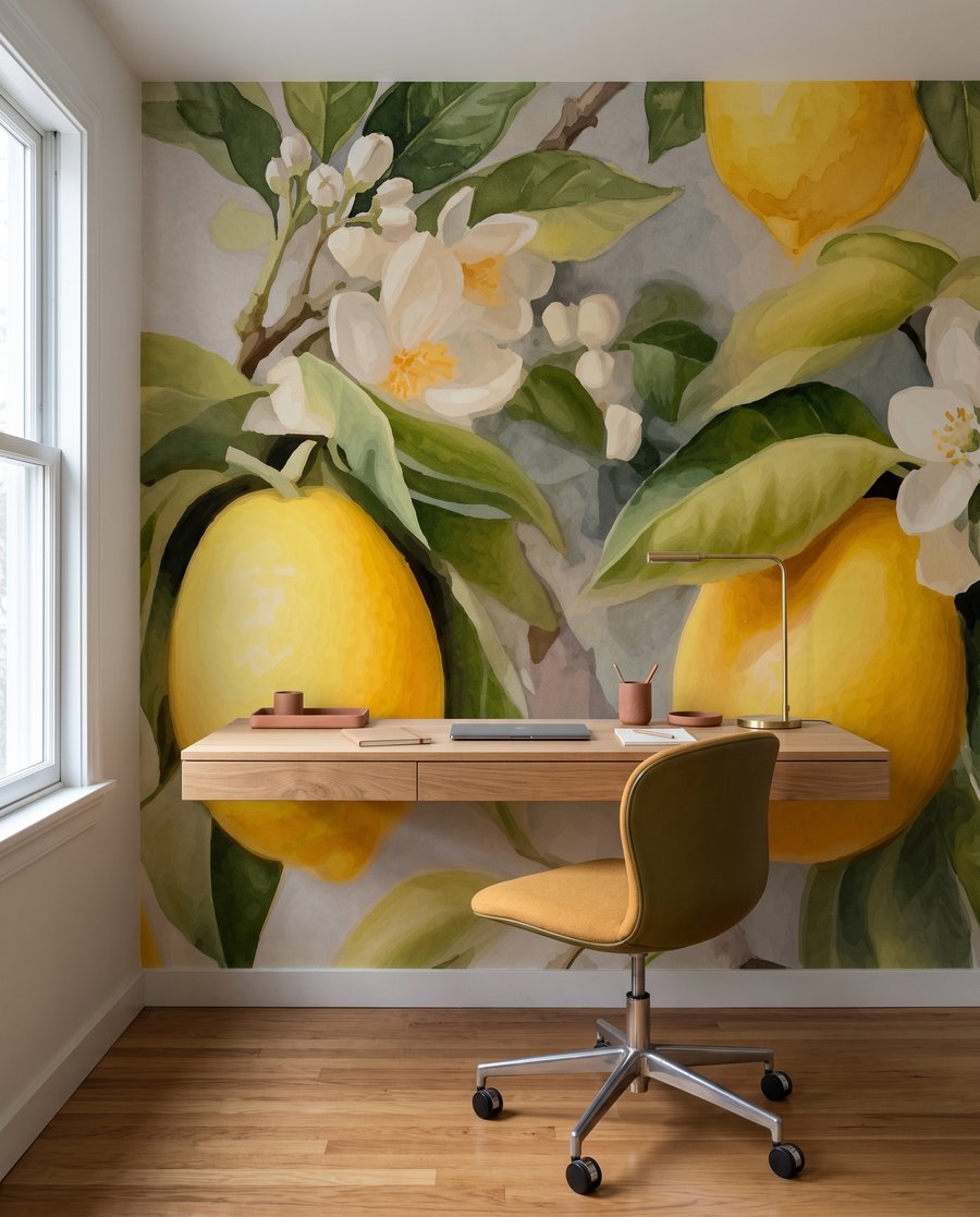 Limoni con fiori bianchi — ambiente 5