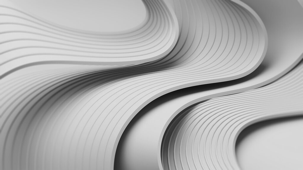 Ribbe grigie piegate — design completo