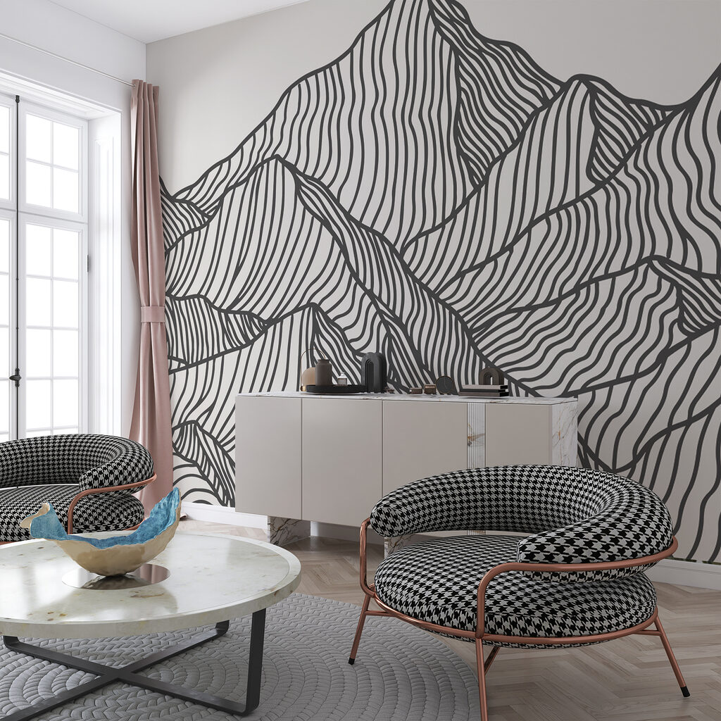Montagne di linee — ambiente 1