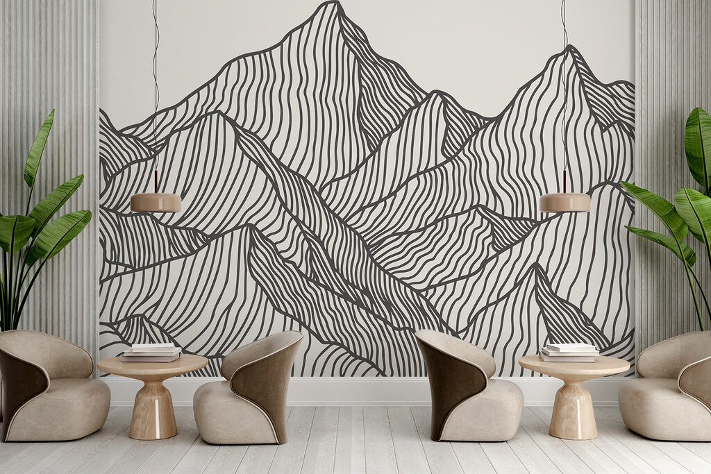 Montagne di linee — ambiente 2
