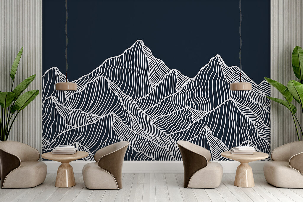 Montagne di linee — ambiente 2