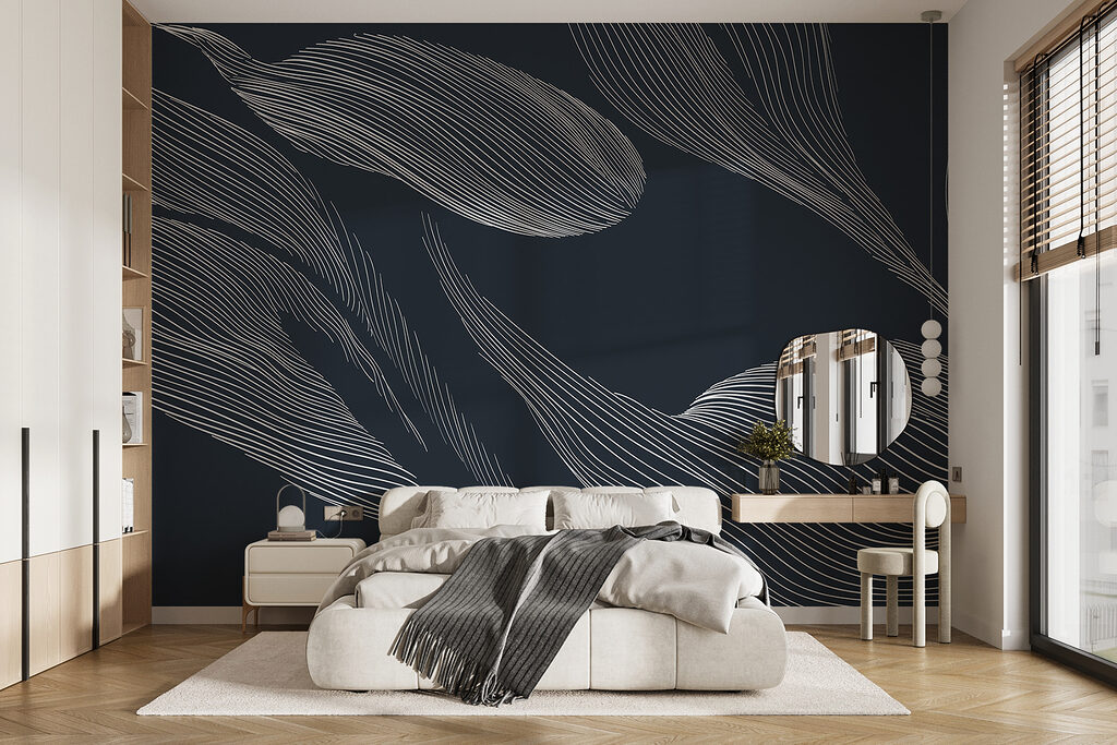 Foglie di linee sottili — ambiente 1
