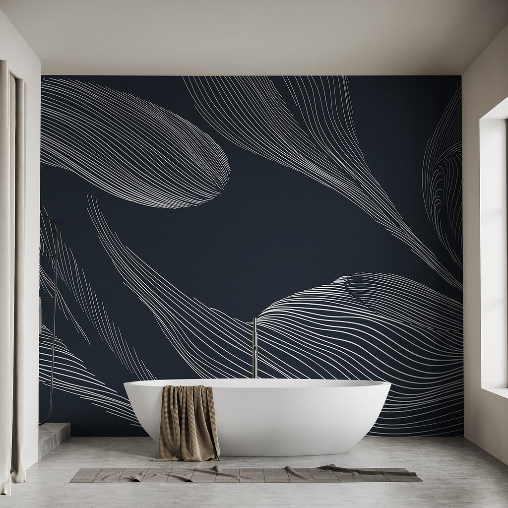 Foglie di linee sottili — ambiente 2