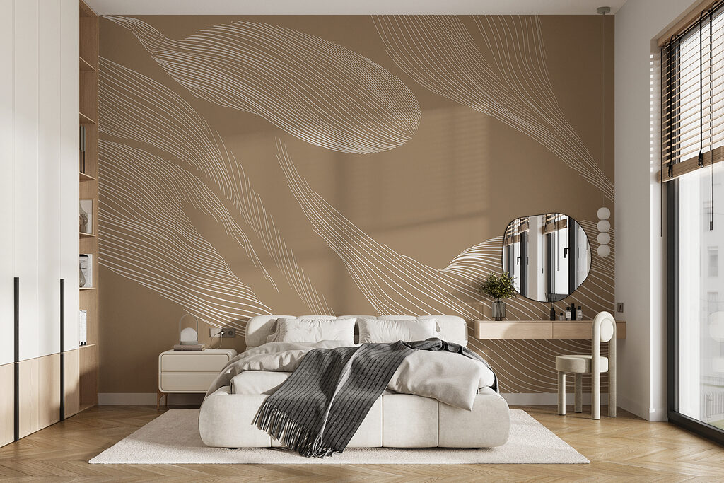 Foglie di linee sottili — ambiente 1