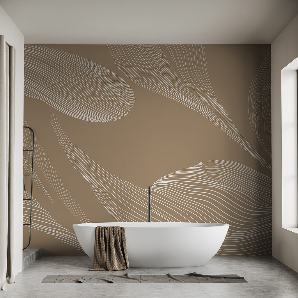 Foglie di linee sottili — ambiente 2