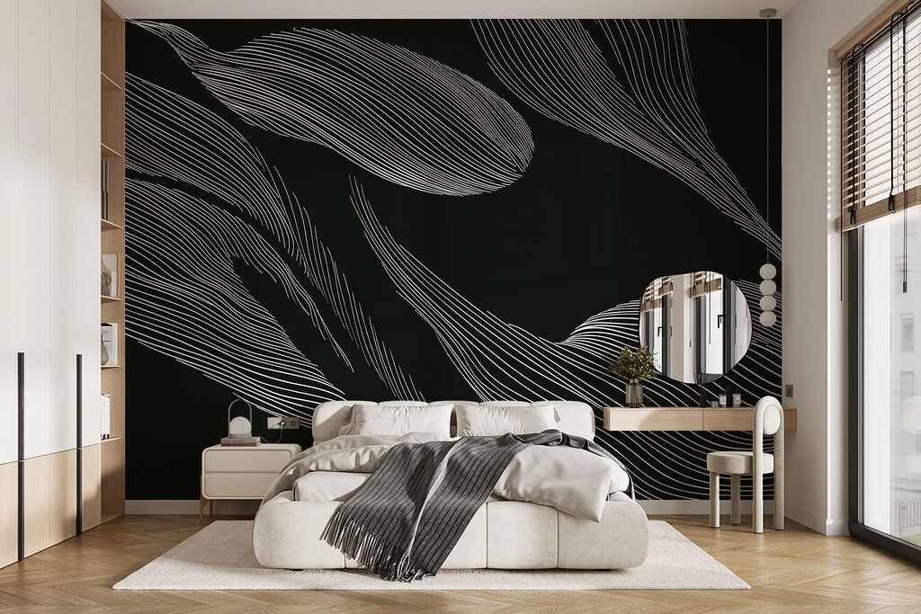 Foglie di linee sottili — ambiente 1