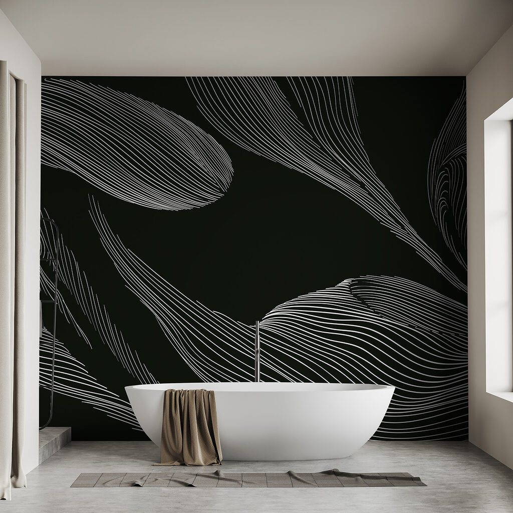 Foglie di linee sottili — ambiente 2