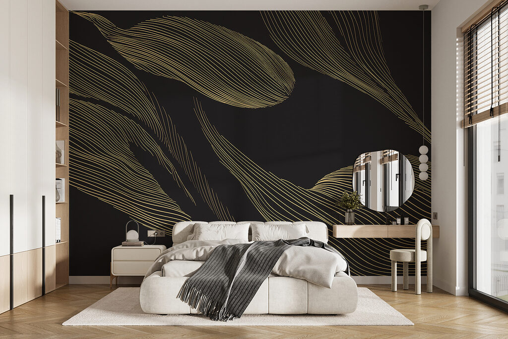 Foglie di linee sottili — ambiente 1