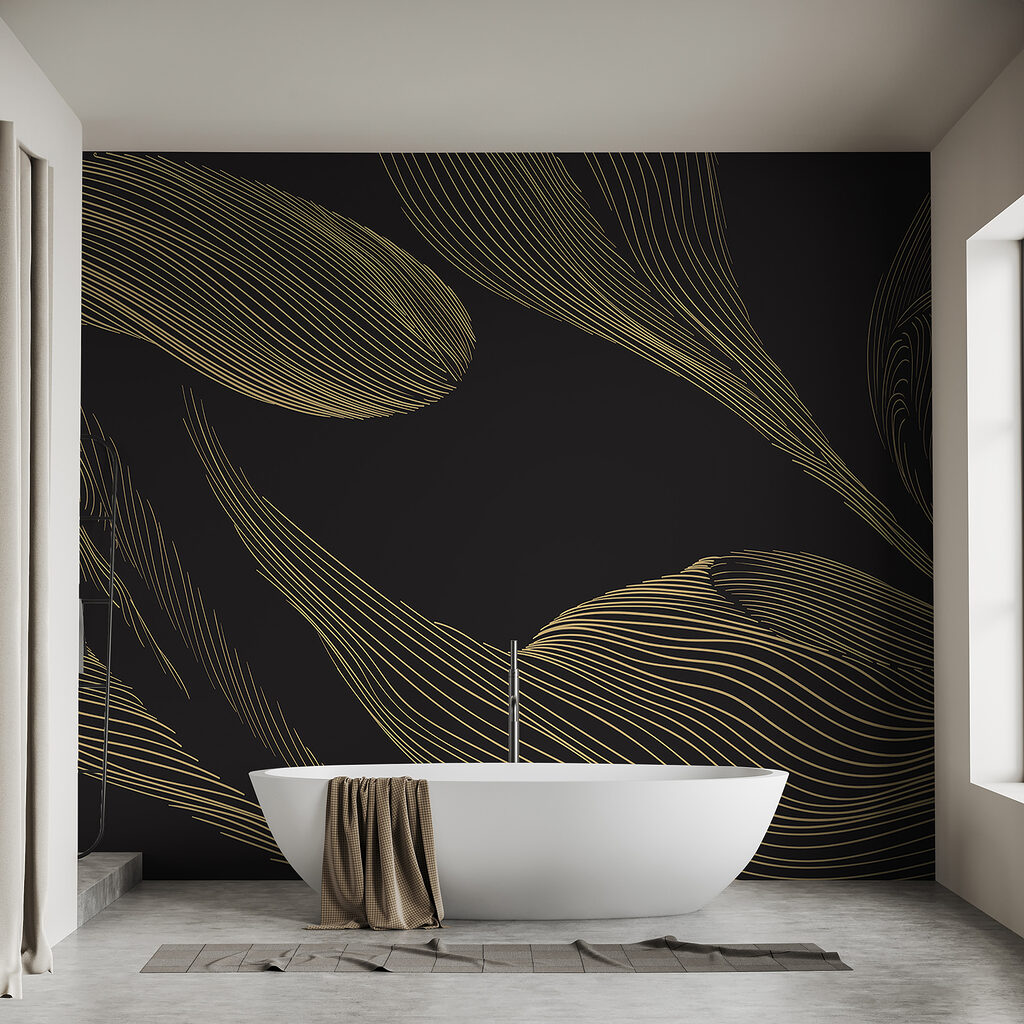 Foglie di linee sottili — ambiente 2