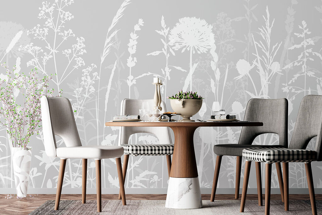 Prato bianco su beige — ambiente 2