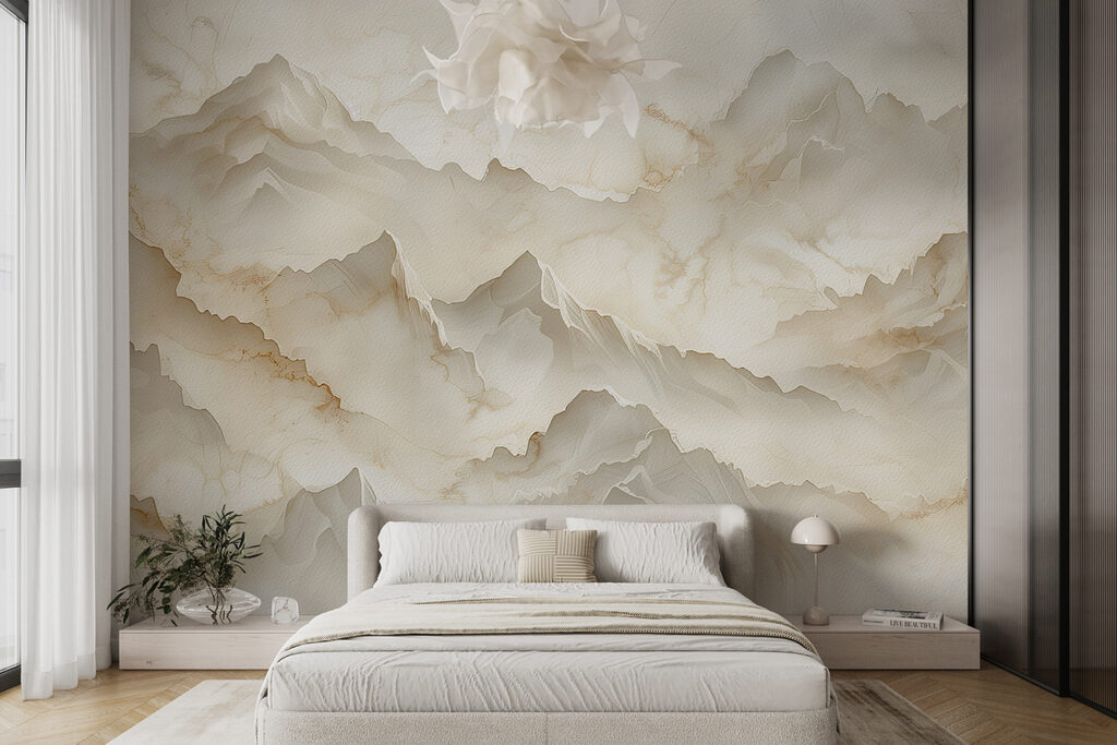 Montagne in toni crema — ambiente 2