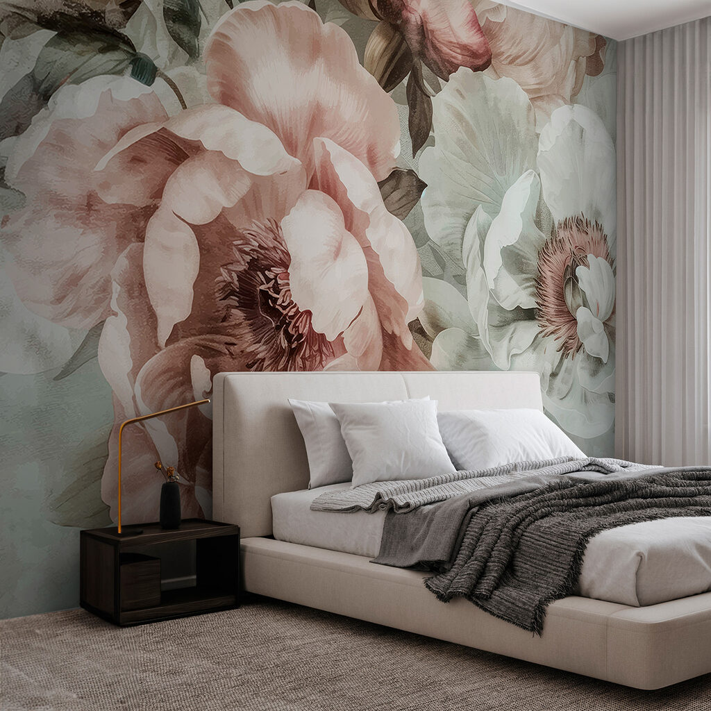 Fiori in rosa smorzato — ambiente 1