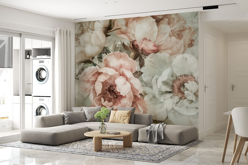 Fiori in rosa smorzato — ambiente 2