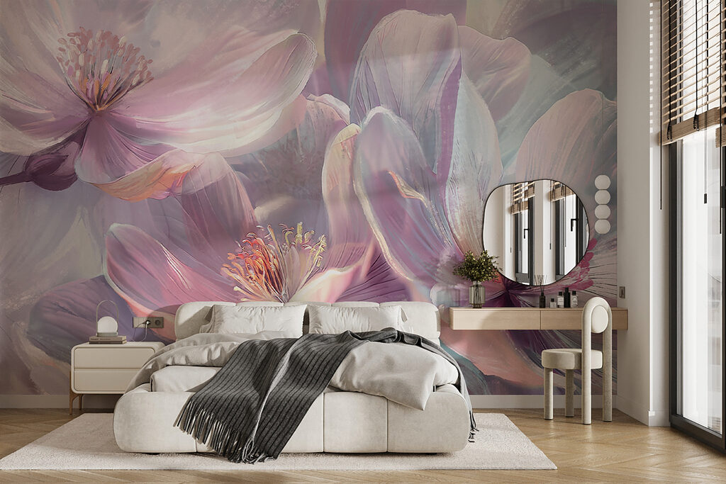 Fiori lilla lucidi — ambiente 2