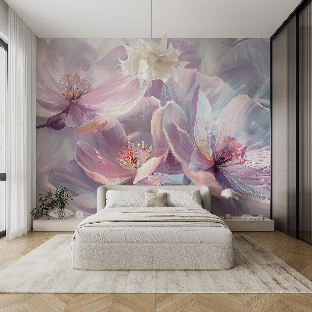 Fiori lilla lucidi — ambiente 4