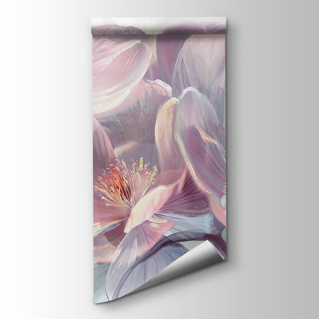 Fiori lilla lucidi — vista del prodotto
