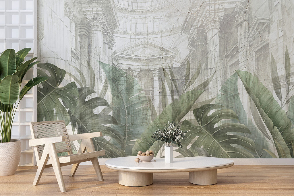 Foglie e architettura — ambiente 5