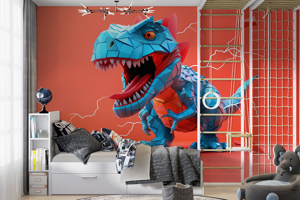 Dinosauro blu — ambiente 1